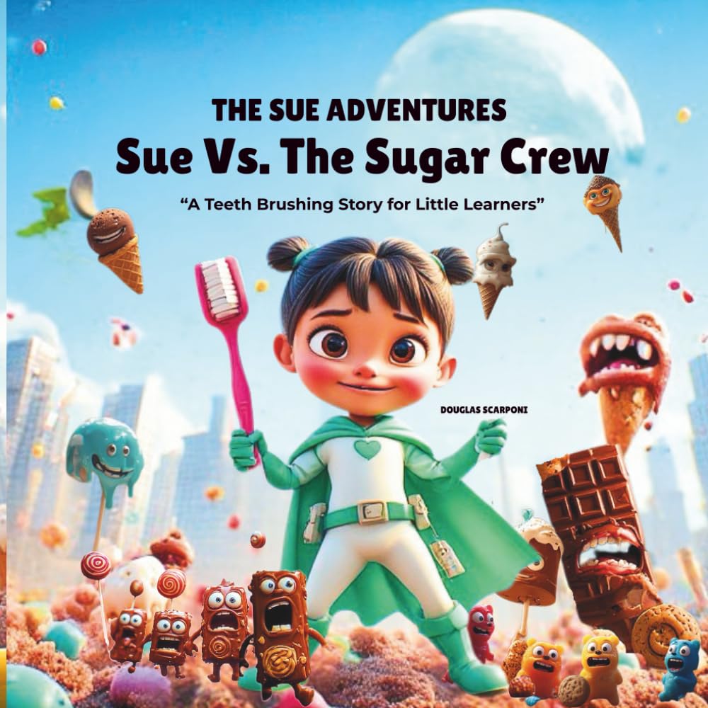 Sue Vs. The Sugar Crew: A Teeth Brushing Story for Little Learners (The Sue Adventures)