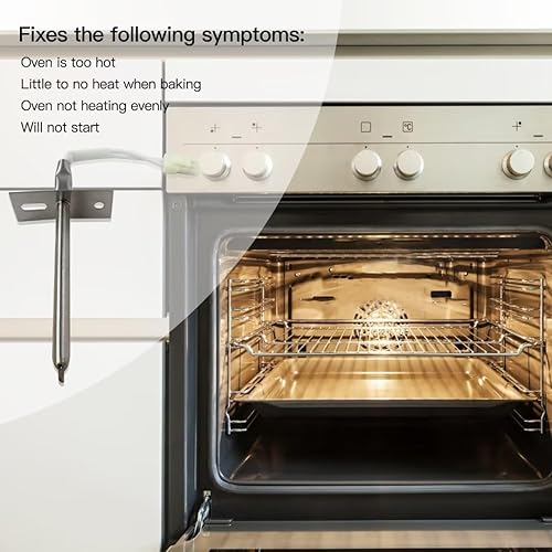 Miniatura 4 de Termistor de rango de sensor de temperatura del horno DG32-00002B EBG61305805 actualizado 2023 para Samsung LG Gas Range  Reemplaza DG32-00002A