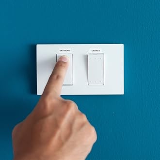 Chinco 328 Pieces Light Switch Label Sticker Clear Transparent with Text, Waterproof Switch Panel Labels for Home Kitchen Bathroom Office School, Include Blank Labels and Tweezer