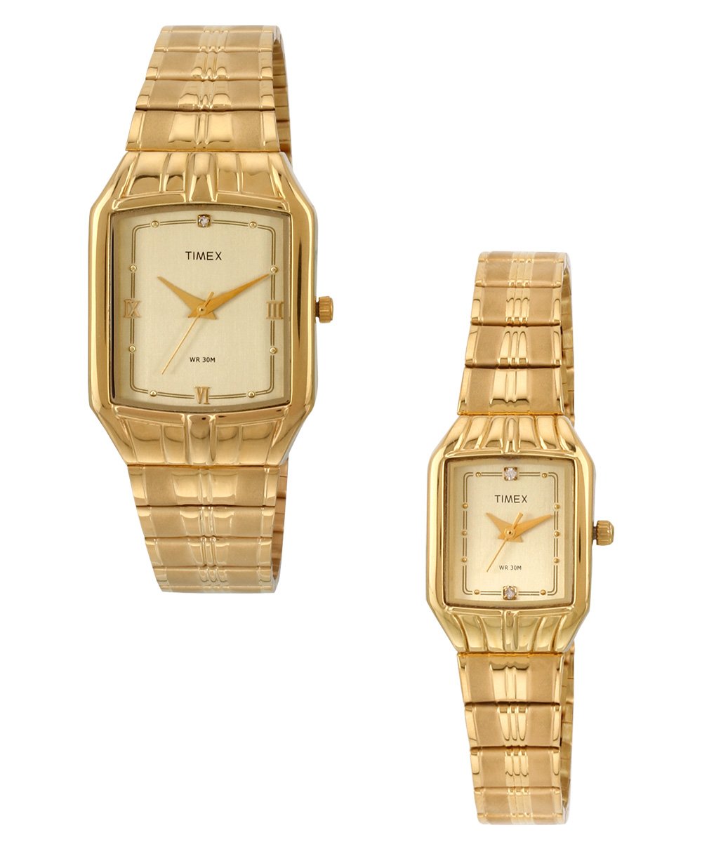 TIMEX Analog Gold Dial Pairs Watch-PR59 (B007R9WUIW) Amazon Price History, Amazon Price Tracker