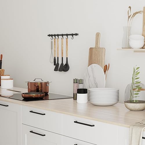 Miniatura 8 de Revestimientos para armarios de cocina, revestimientos de gabinetes no adhesivos para cocina, estantes, refrigeradores, 16 pulgadas x 20 pies,