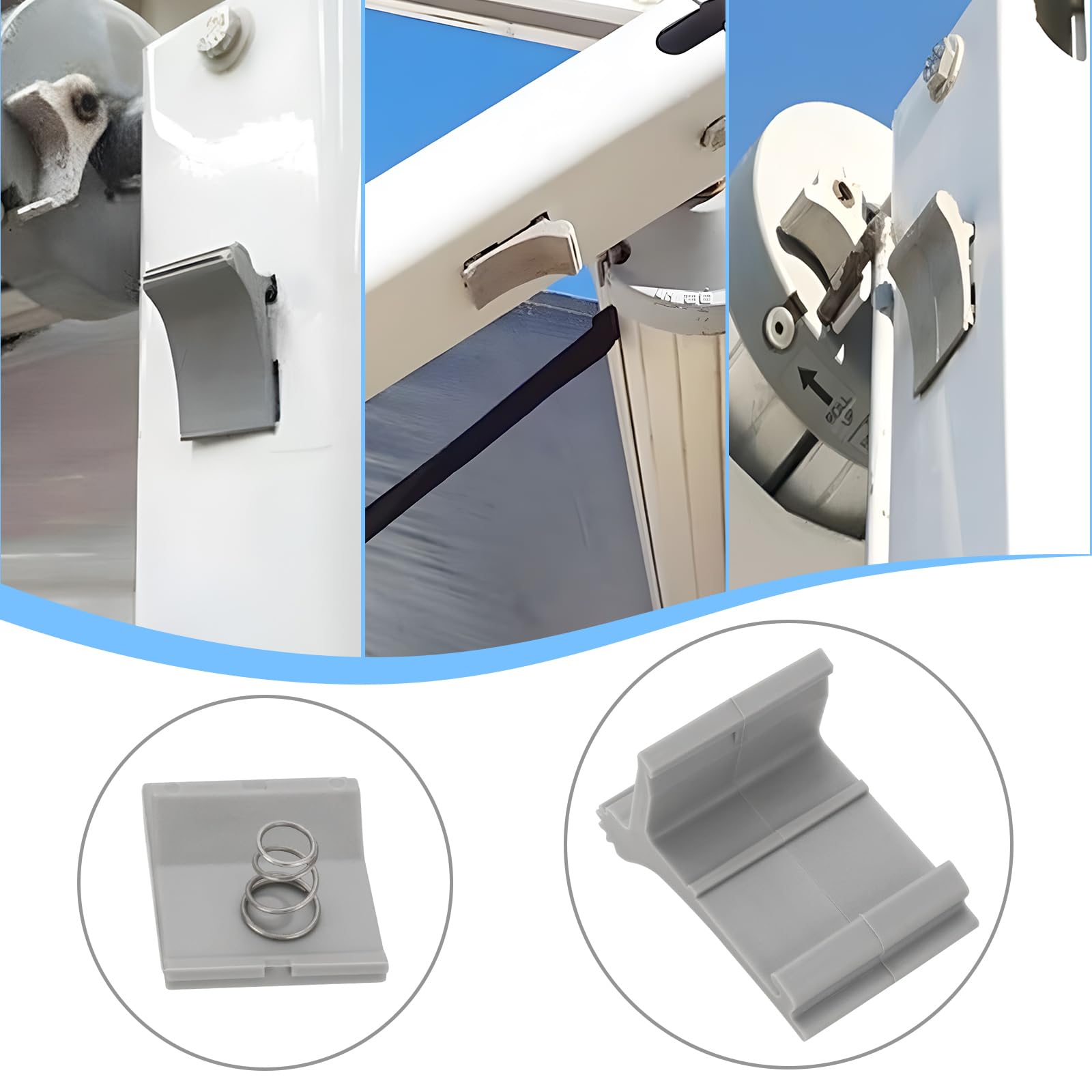 Kit Bloccaggio Tenda Da Sole A&E 830472P002 Per Camper – 2 Set Compatibili Con Modelli 8000/8500/9000