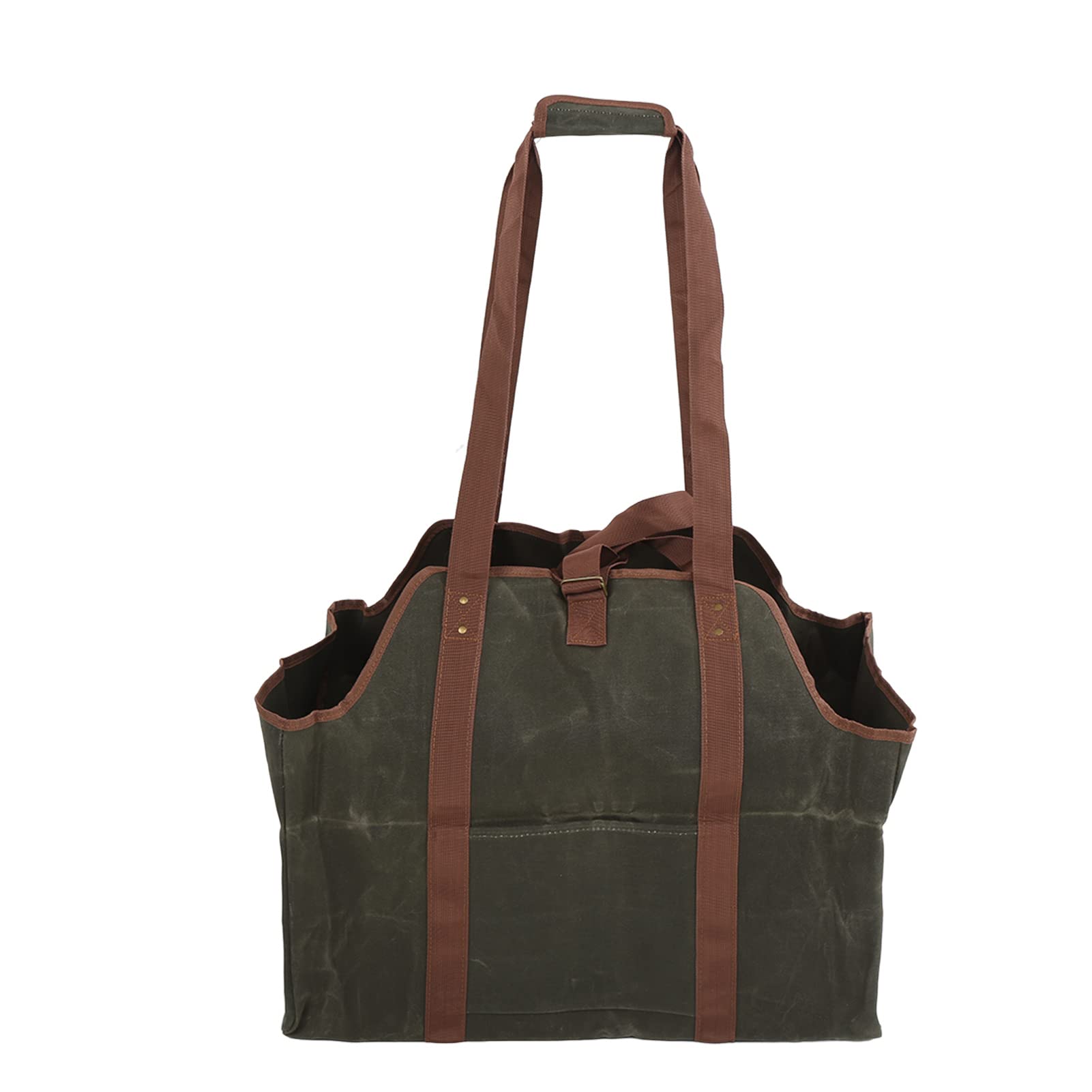 Borsa per Il Trasporto di Legna da ardere in Tela Extra Large, Resistente agli Strappi, Portatile.