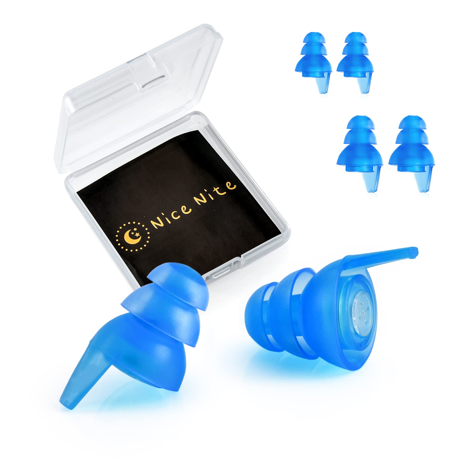 Amazon | Nn Nice Nite 聴覚過敏 防音 耳栓 遮音値27dB 3