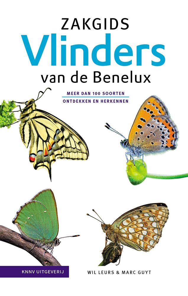 Zakgids vlinders van de Benelux: meer dan 100 soorten ontdekken en herkennen