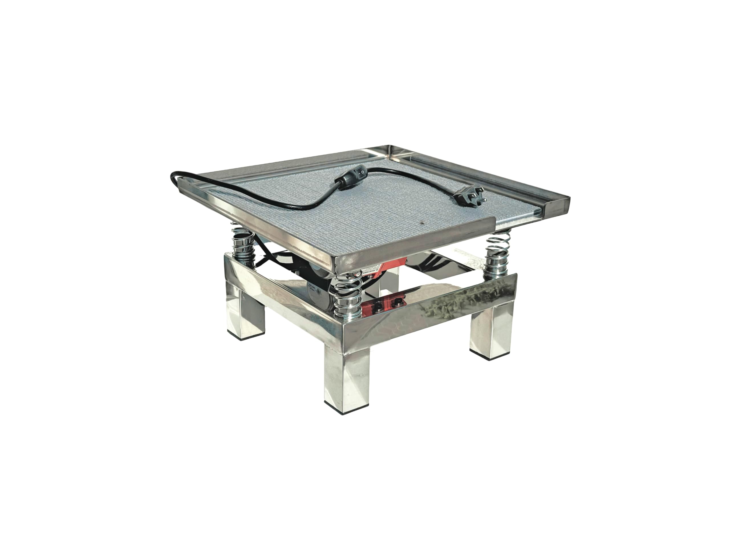 Amazon.com: 35x35 cm "Vibro Pro Kinetic "small Concrete Vibration Table Vibrating Test Bench compactor Platform Stainless Steel 110V : Tools & Home Improvement Amazon.com: 35x35 cm "Vibro Pro Kinetic "small Concrete Vibration Table Vibrating Test Bench compactor Platform Stainless Steel 110V : Tools & Home Improvement