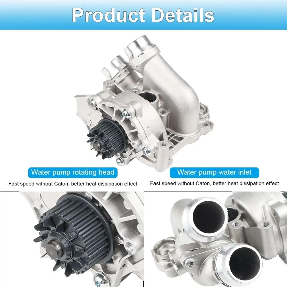 Motor Wasserpumpe Kühlmittelpumpe Für VW Automobil Motor Elektronische Wasserpumpe 06H121026AB 06H121026AG 06H121026AF 06H121026B 06H121026BA 06H121026BE