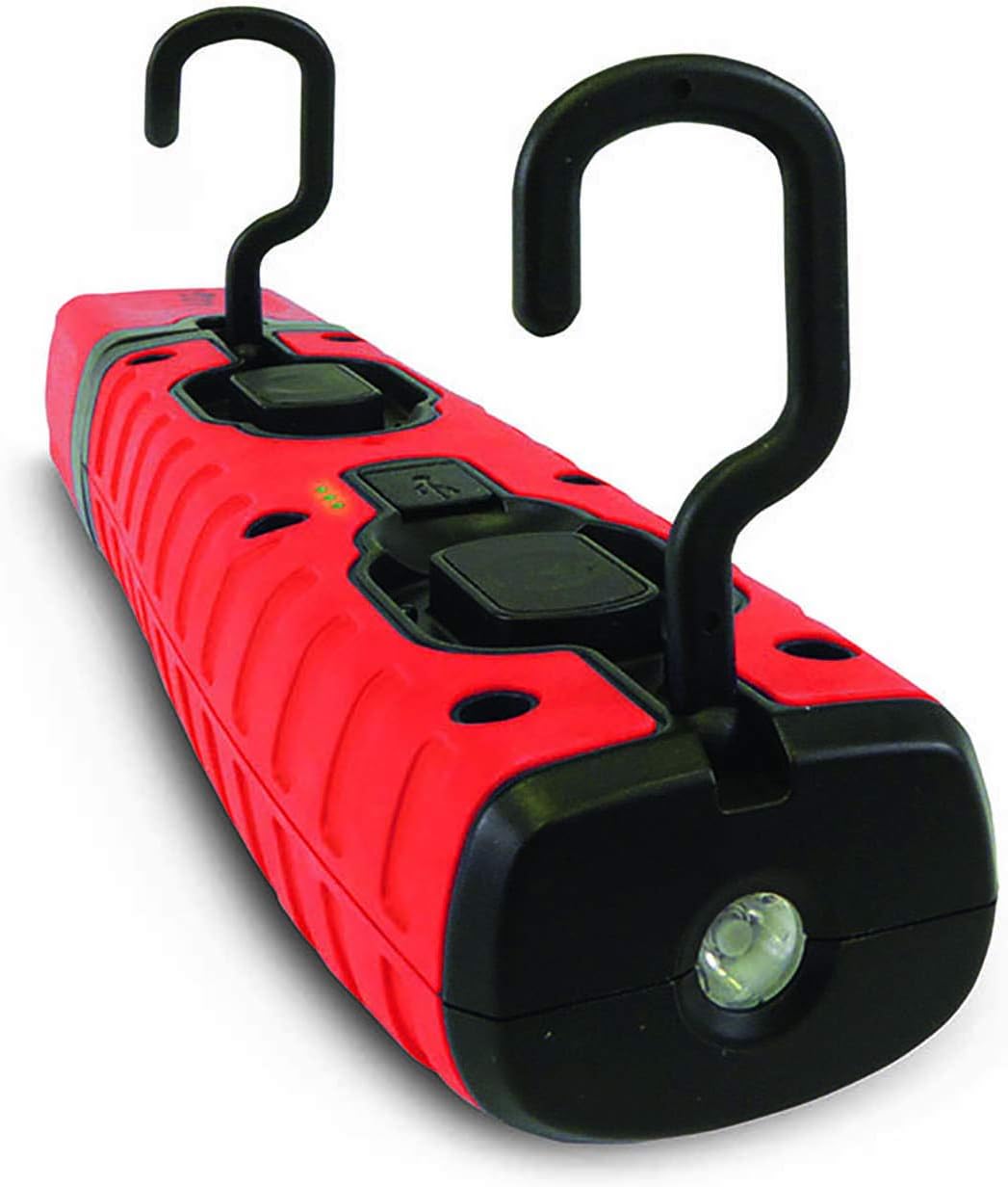 Rеvіеw Prоduсt Schumacher SL137RU Cordless Work Light, Red - 600 Lumens, 3W Directional Lighting - 360-Degree Swivel and Tilt, Ultra-Bright Bеѕt Dеаl Schumacher SL137RU Cordless Work Light, Red - 600 Lumens, 3W Directional Lighting - 360-Degree Swivel and Tilt, Ultra-Bright