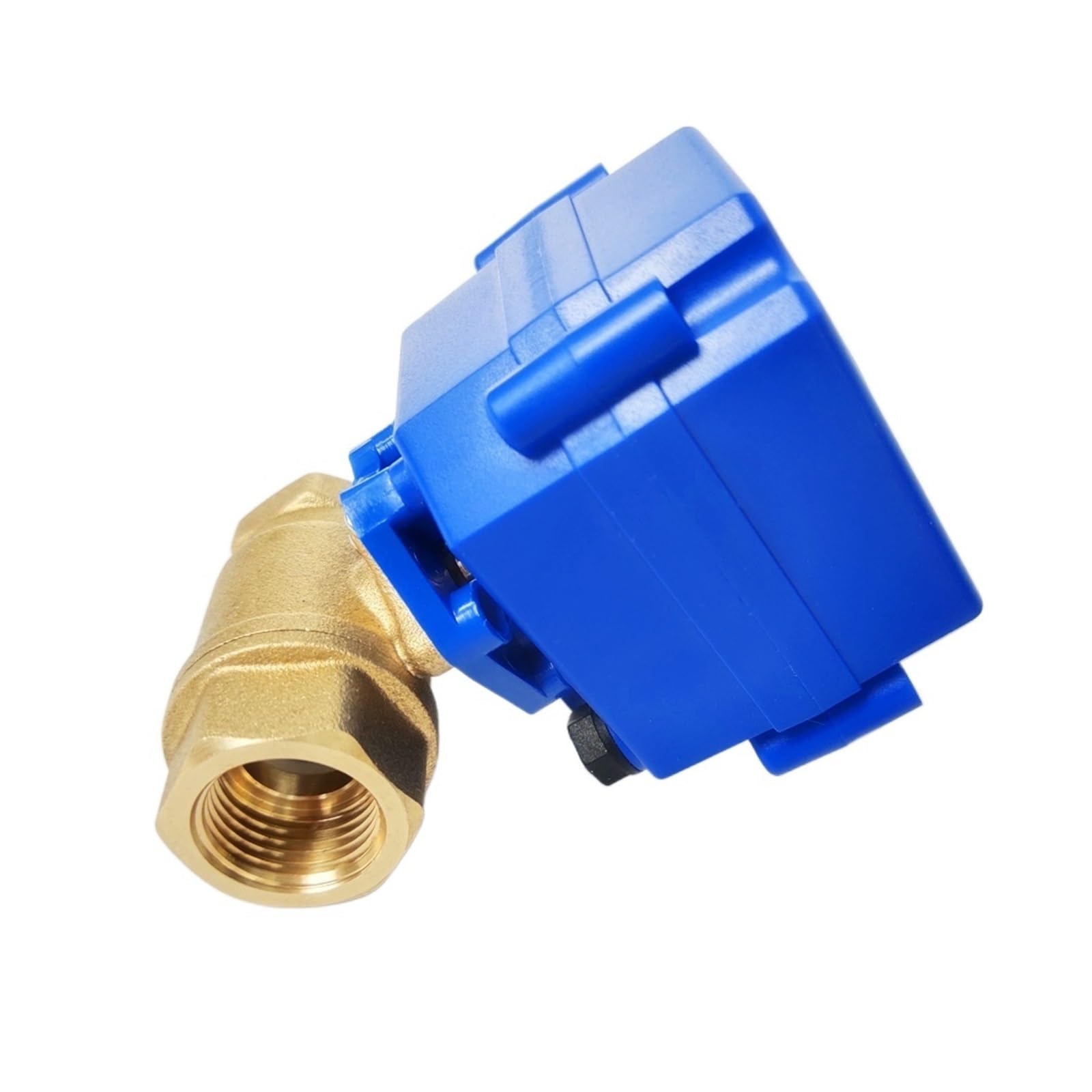 Valvola a sfera Valvola for motore elettrico da 1/2" in ottone, valvola motorizzata DC12V con 3 fili, valvola elettrica DN15 for il controllo 'acqua Per attrezzature per acqua potabile