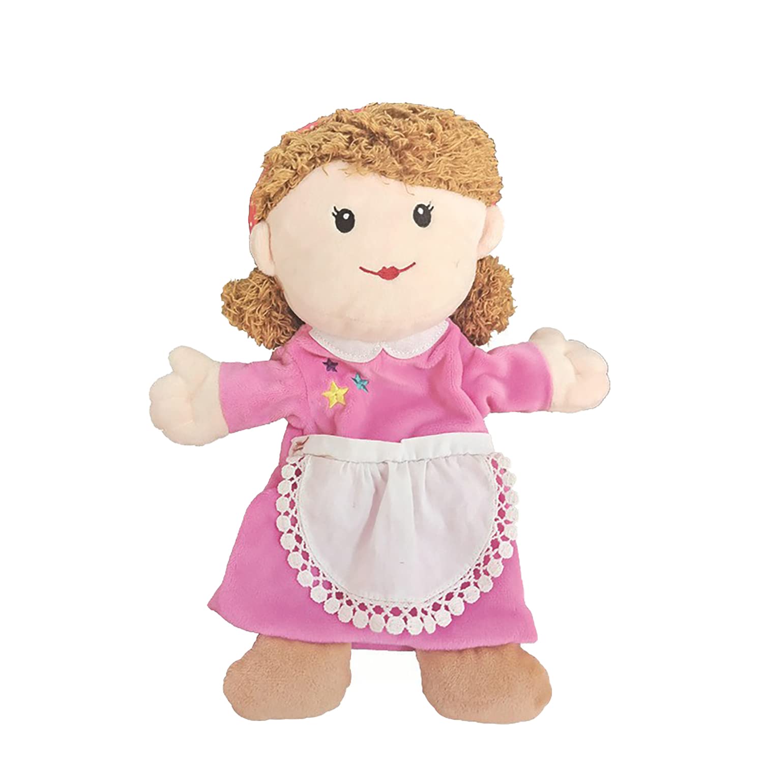 腹話術人形】外国人風おばあさん 海外腹話術人形