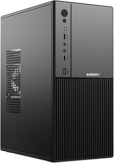 Powerful Assembled Desktop CPU, Core i7-4th Gen(4770/4790S/4790) II 8GB RAM II 256GB SSD II Windows 11 II MS Office II WiFi Dongle II HDMI & VGA Ports II Full Metal Body – Black