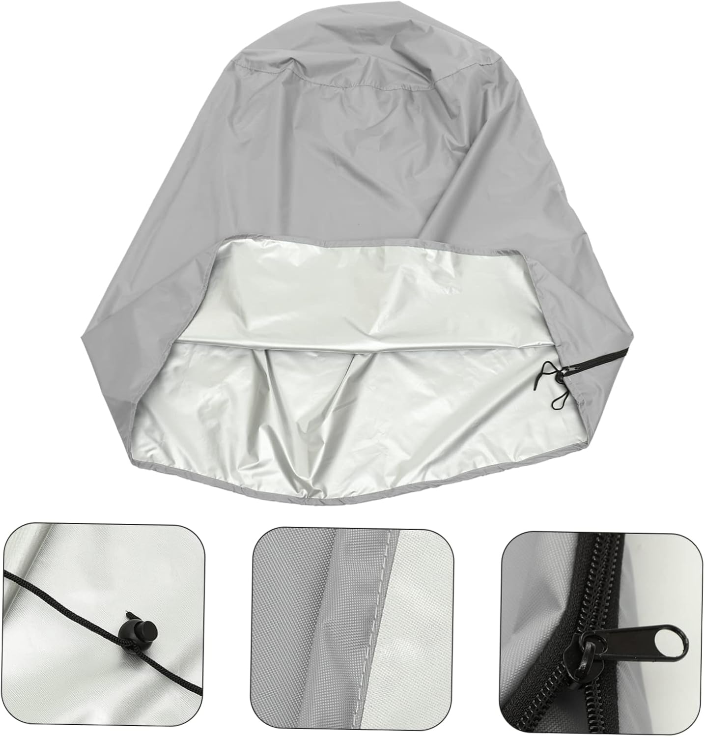 DOITOOL Waterproof Garden Fountain Cover Oxford Material D36 x H42inch Protector Weatherproof Round Covers