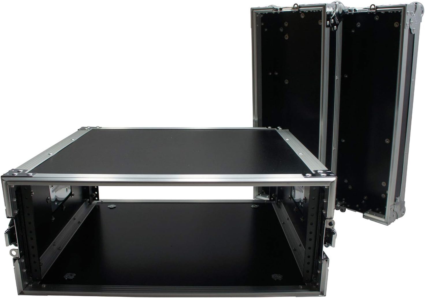 Cases HC4UAD DJ Flight Amp 4U Rack Space Road Travel Amplifier Case