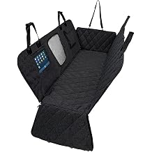 Dog Car Seat Cover for Nikola NZT Reckless WAV Badger, Heavy Durable Dog Seat Cover for Back Seat with Side Flap, Scratch-Resistant and wear-Resistant, Easy to Clean,A Black