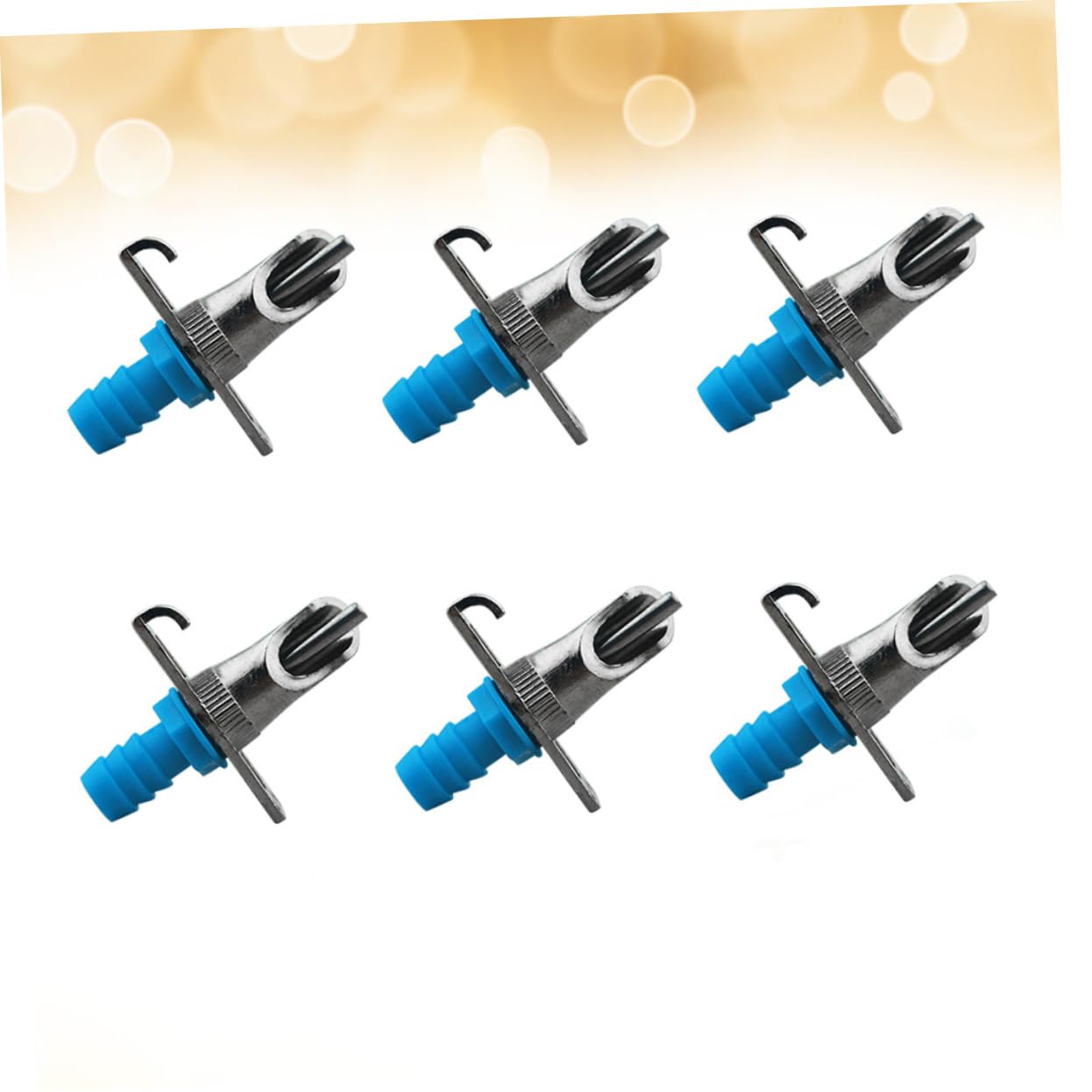 HOLIDYOYO Rabbit Feeder 10pcs Set Double Spring Automatic Drinking Fountain Water Drinker for Rabbits Random Color