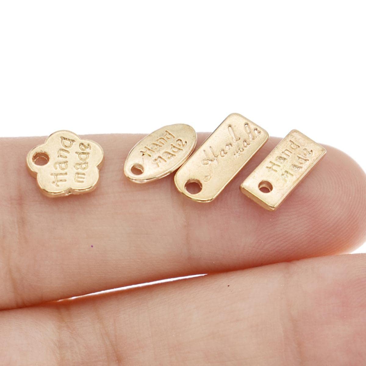 100 Pezzi Vintage Fatti A Mano Lettere Vestiti In Metallo