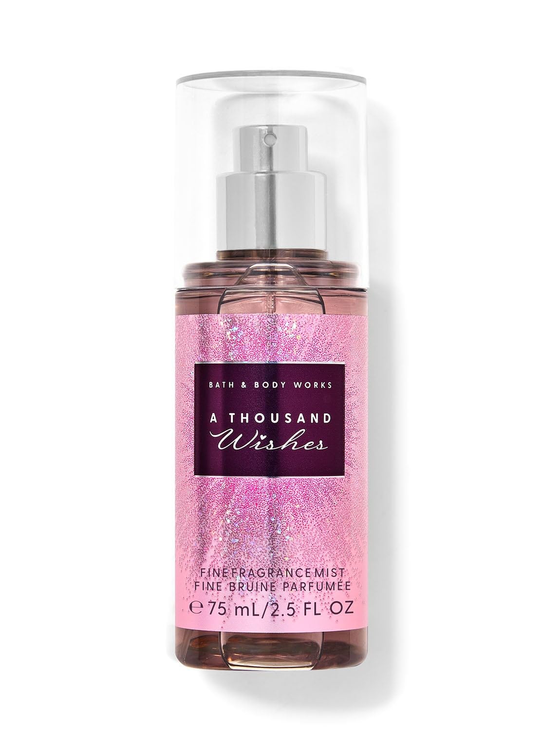 Bath and Body Works A Thousand Wishes Travel Size Fine Fragrance Mist |75 ml / 2.5 fl oz |Travel Size Fine Fragrance Mist|Woodsy Fragrance|Unisex