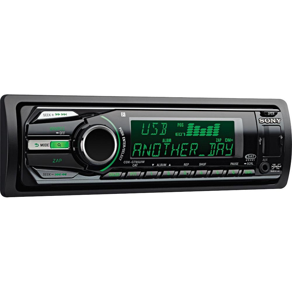 Sony Xplod CDXGT65UIW Car CD Receiver with USB 1Wire and Dynamic