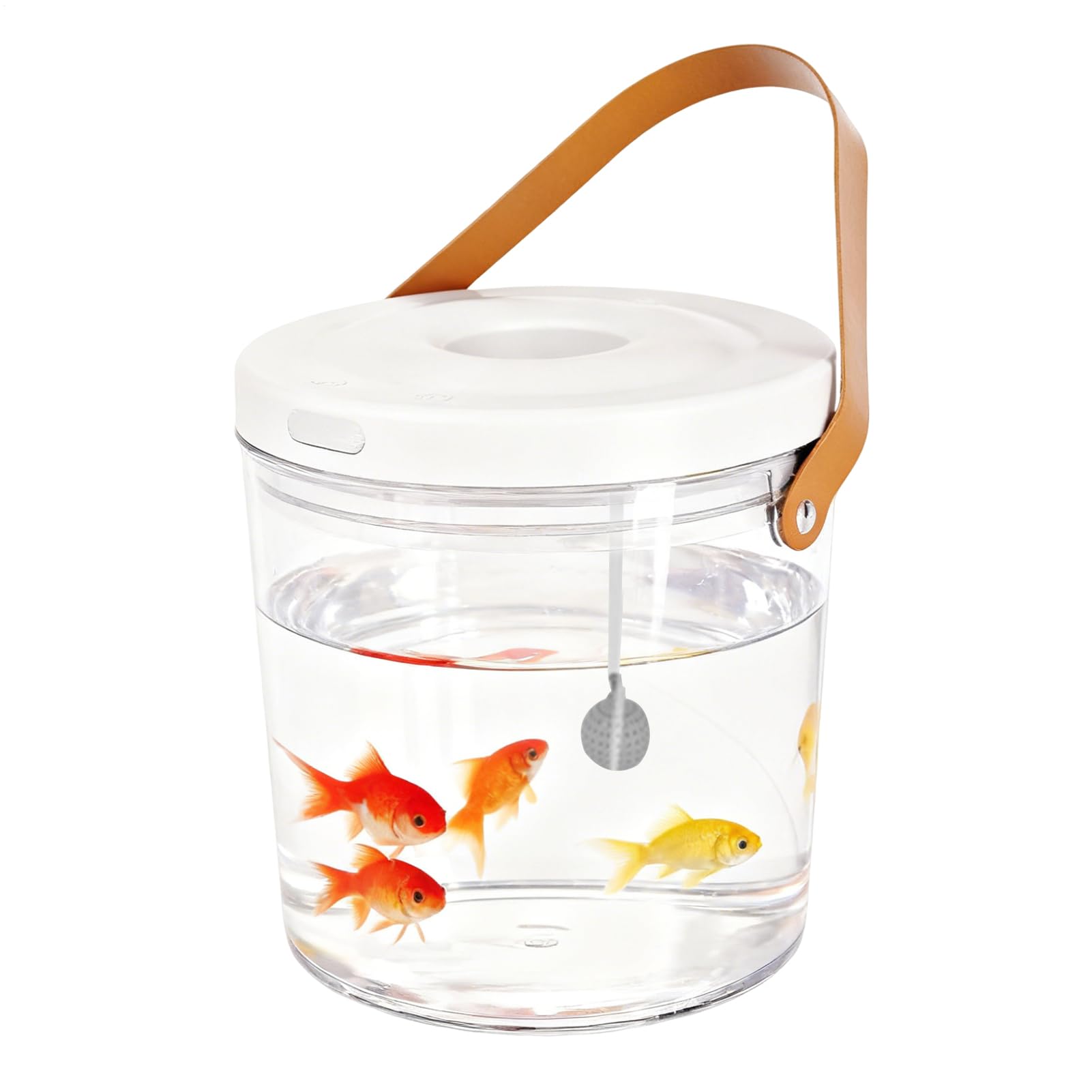 Aquarium portable transparent de 2000 mAh avec pompe à oxygène silencieuse