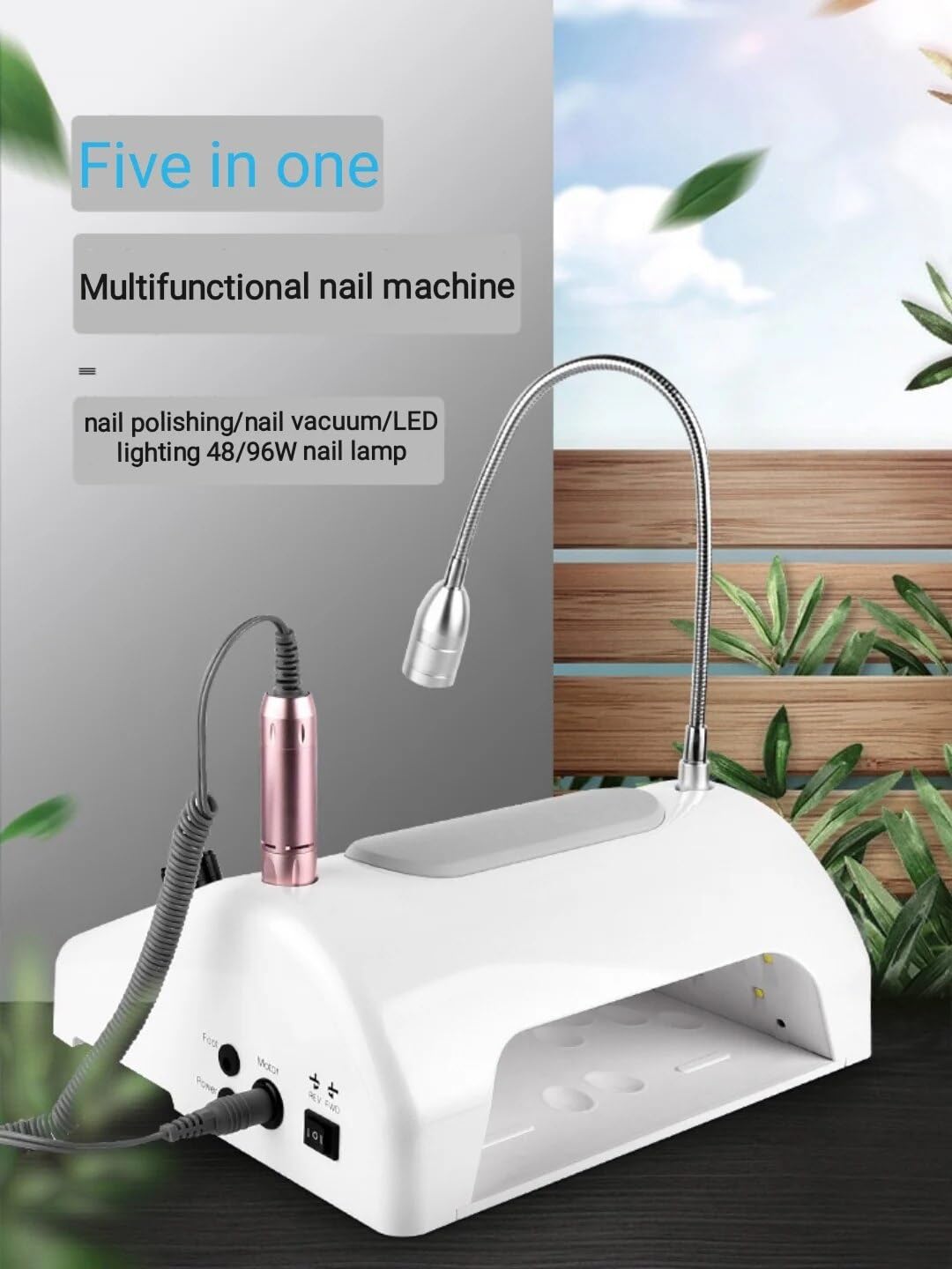ネイル 集塵機 UV LEDネイルランプ、ドライヤー、掃除機、ネイルドリル