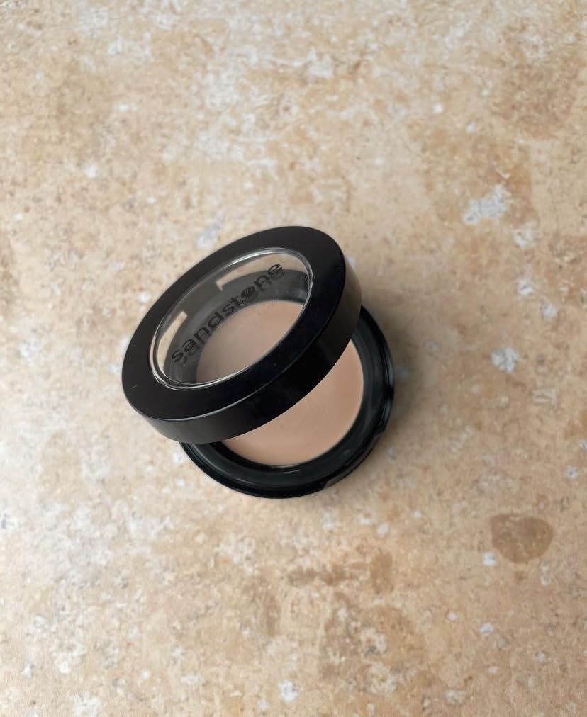 Sandstone Scandinavia Eye Primer - Hypoalergiczna baza pod cienie do powiek Vegan Eyeshadow Primer Base - Kremowa baza pod cienie do powiek dla wrażliwych oczu - baza pod cienie do powiek