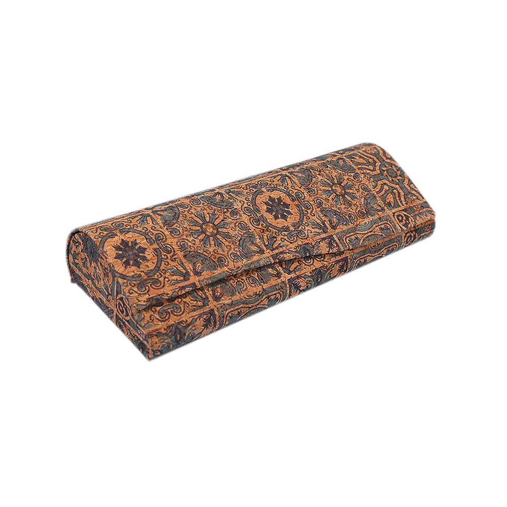 Huanasi Sunglasses Case Pouch - Hard Shell Eyeglass Case for Women (Vintage)