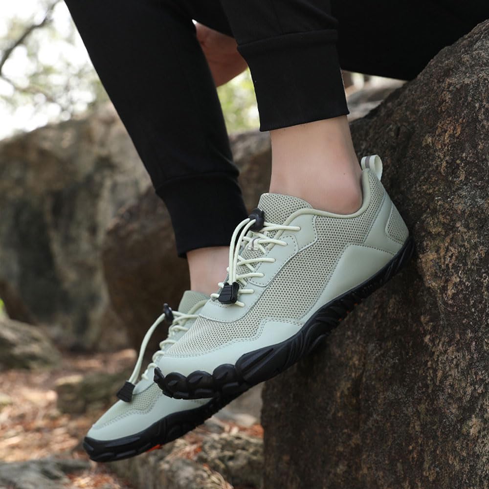Męskie damskie niskie buty do chodzenia, oddychające, lekkie, antypoślizgowe buty sportowe, Outdoor unisex Piesze wycieczki, trekking i wspinaczka Obuwie z pięcioma palcami, 36-46 EU