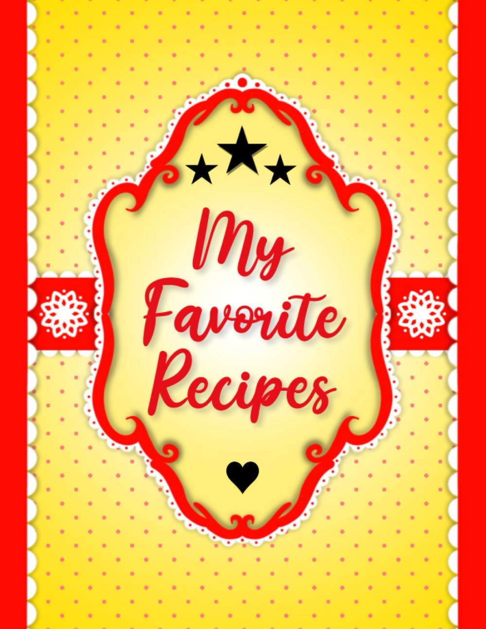 Recipe Book For Own Recipes: Blank Recipe Book ( For 100 Recipe )