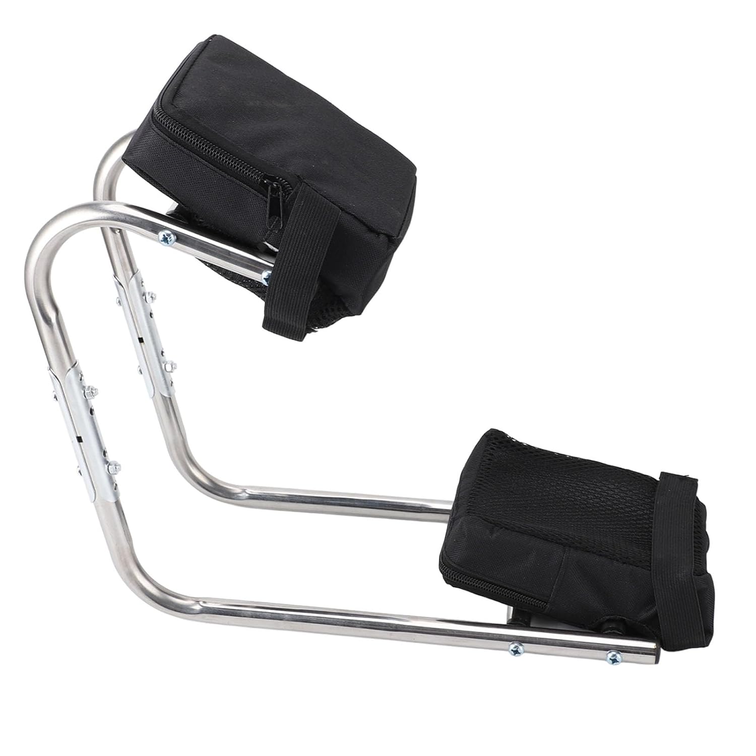 GOTOTOP Knee Seat Gardening Tool Stainless Steel Ergonomic Ankle Support Multifunctional Knee Seat Leg Brace for Gardening Work