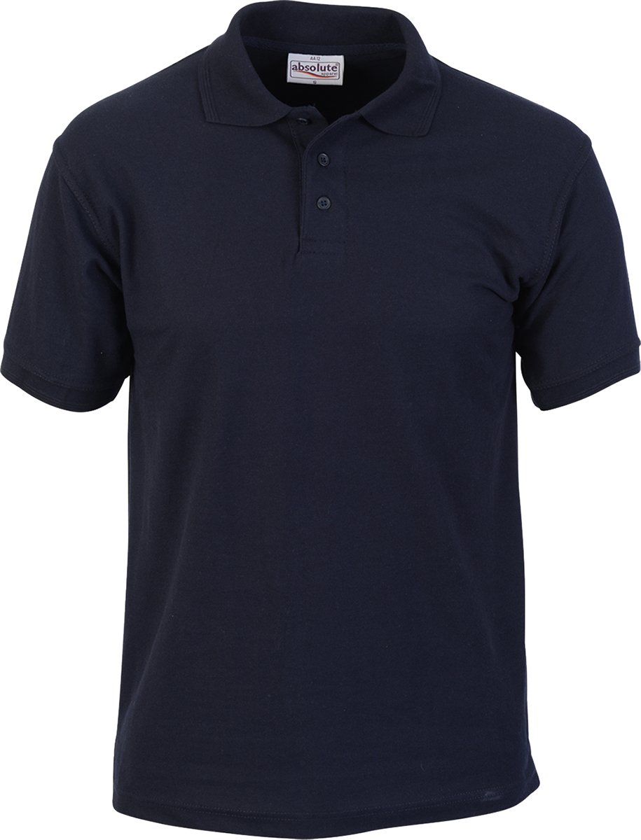 Absolute Apparel Men's Navy Precision Polo - 3XL