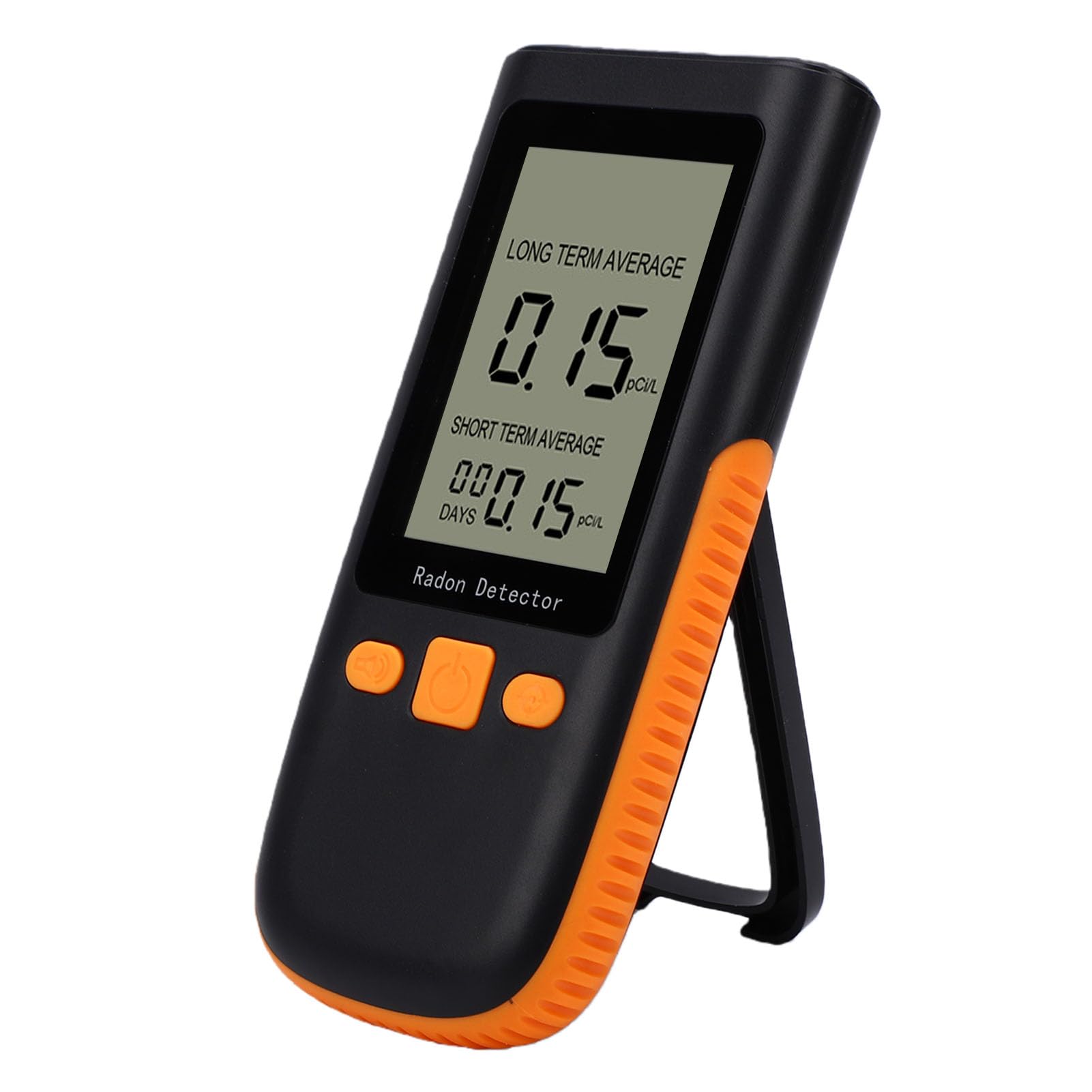 Detector de Gas Radón, Sensor de Iones Avanzado, Actualizaciones Cada Hora, Medidor de Radón, Seguimiento de Datos a Largo Plazo, Probador de Portátil con Pantalla Gráfica para el Hogar,