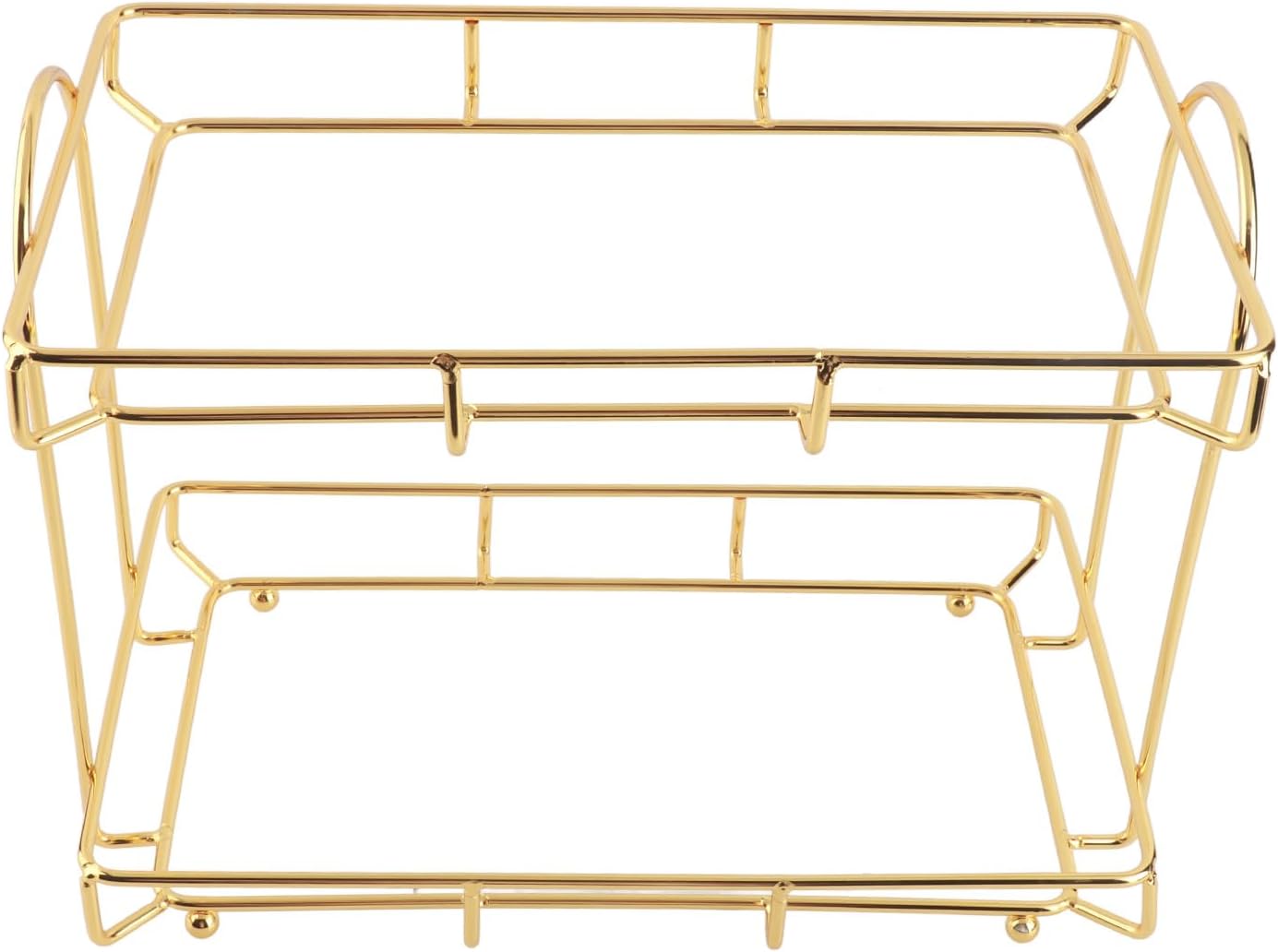2 Tier Bathroom Countertop Organizer Bathroom Storage Rack Makeup Shelf Anti Slip Counter Organizer for Dresser Vanity Tray Organizers and Storage (Large)