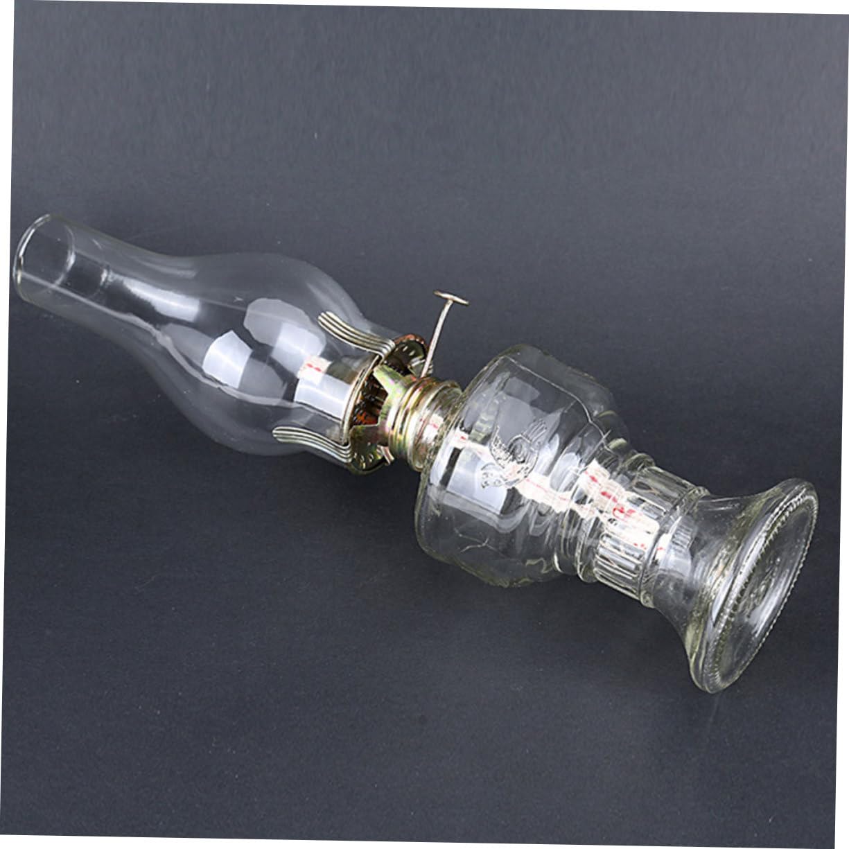 PartyKindom 5 Ensembles Cheminée De Lampe À Huile en Verre Dirigé Lumières De La Lanterne Retrolite Lampes À Huile Couvercle en Verre De Lampe À Huile Couvercle De Lampe À Huile 2 Pièces * 5