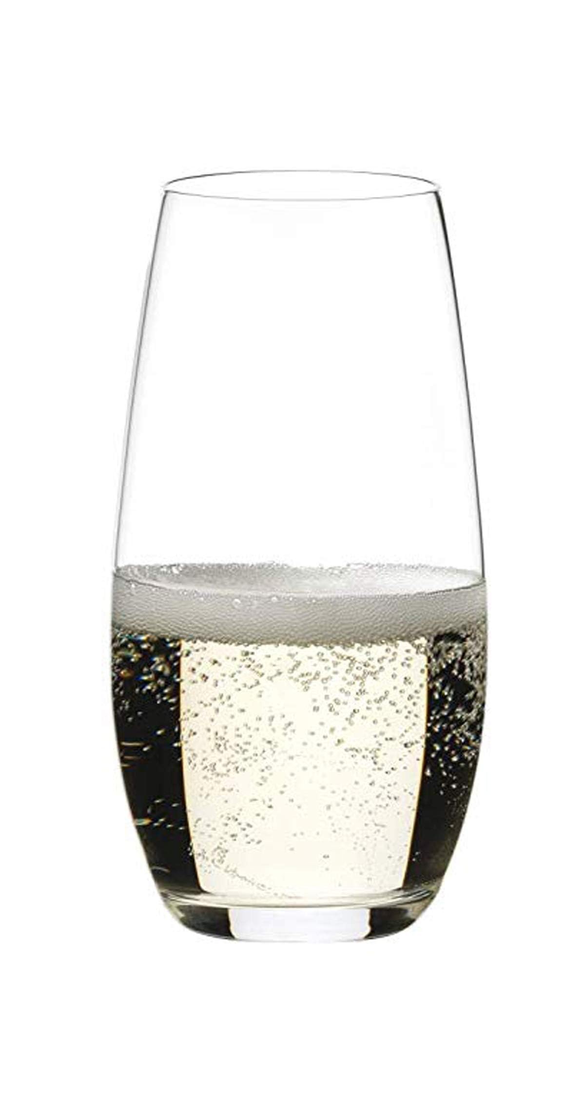 Dekomiro -Riedel Champagnerglas 0414/28 4er Set für Champagner und Sekt O Wine Tumbler Set mit Glasreinigungstuch