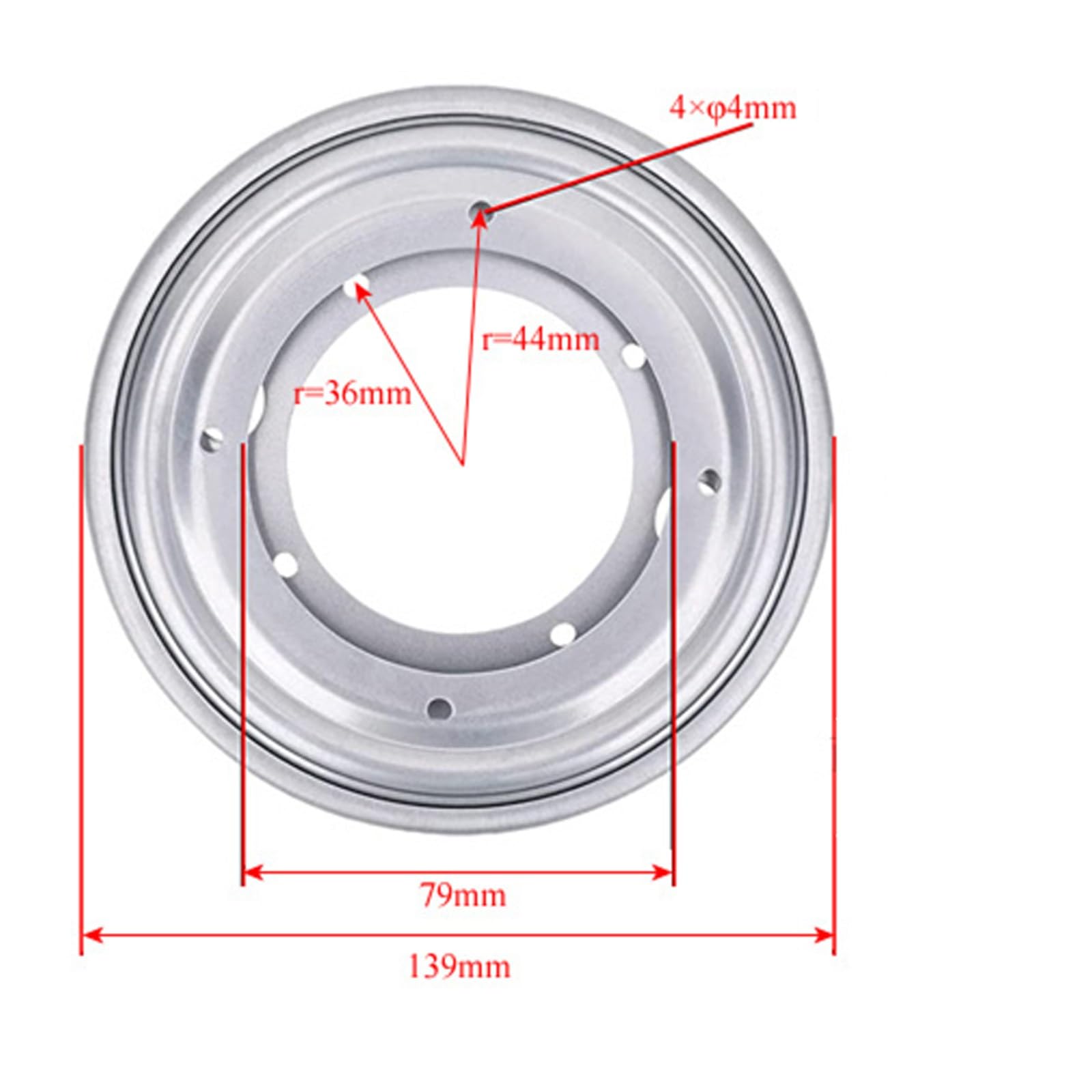 Furniture Universal Lazy Susan TV Cabinet Black Iron Turntable Multi-Purpose Rotating Bookshelf Base for Dining Table and Workbench(14cm (5.5 inches))