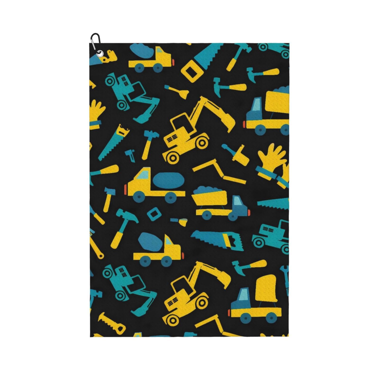BSDFGSDD Construction Excavator Cement Truck Golf Towel 24 x 16 inches