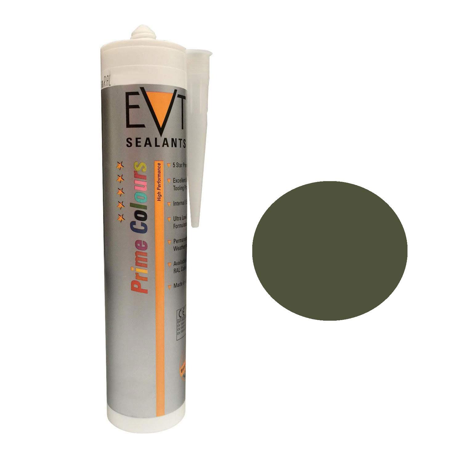 EVT Prime Colour - Silicone (RAL Coloured Silicones) (RAL 6003 Olive Green)