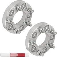 Vista 178 de KAX Espaciadores de rueda 4x4, adaptadores de espaciadores de rueda de 1" con pernos de 1/2" x20, diámetro del cubo de 59 mm, 2 piezas para Xpress