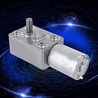 Vista 2 de Motor de reducción de engranajes reversible 12V DC alto par 6RPM