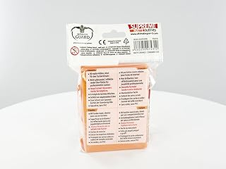 Ultimate Guard Supreme Matte Orange Sleeves (80)