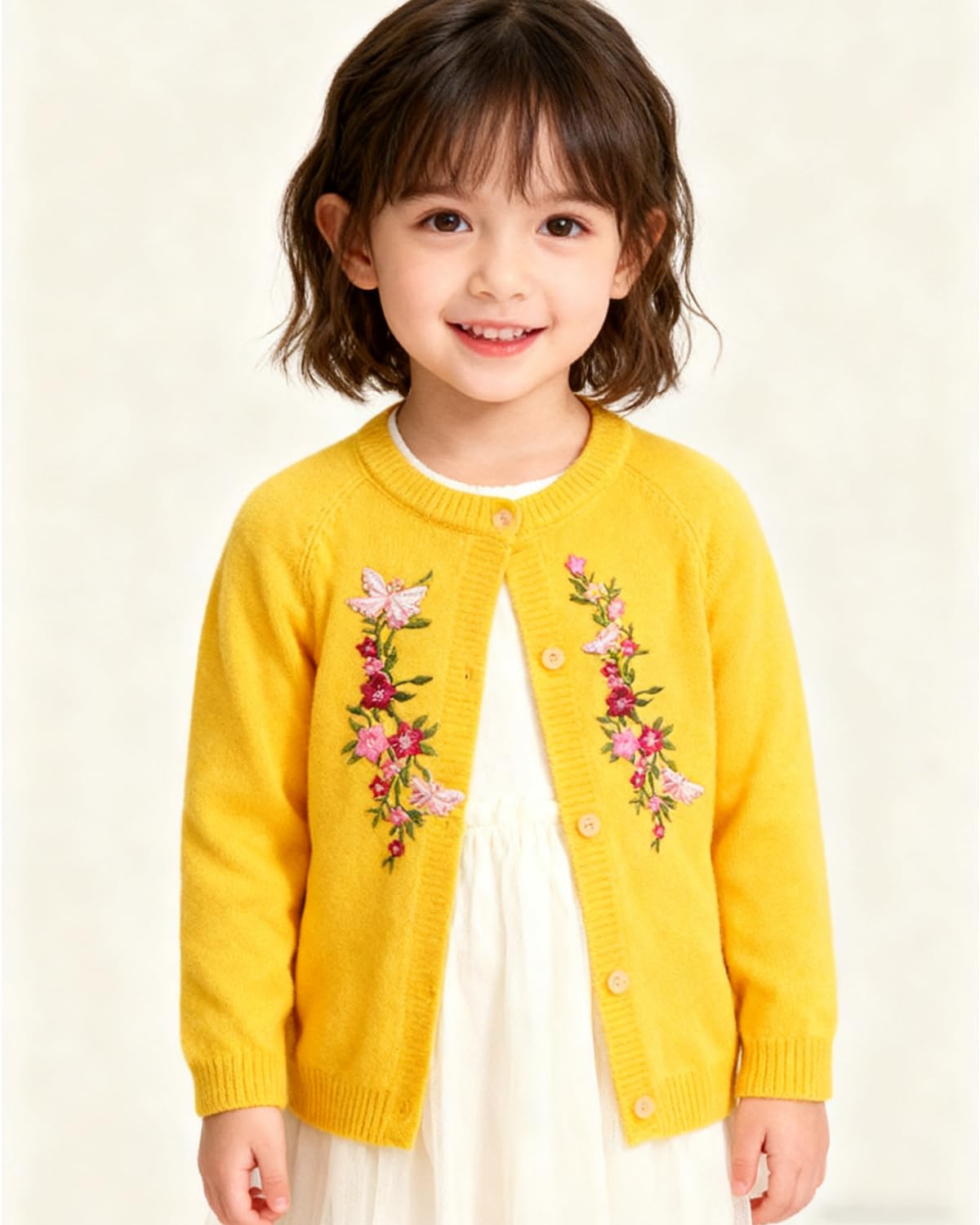 ZENG 2 Pcs Butterfly Flower Embroidery Patches, Multicolor Iron-On/Sew-On Applique for DIY Clothing, Bags, Hats, Jeans, Accessories & Crafts