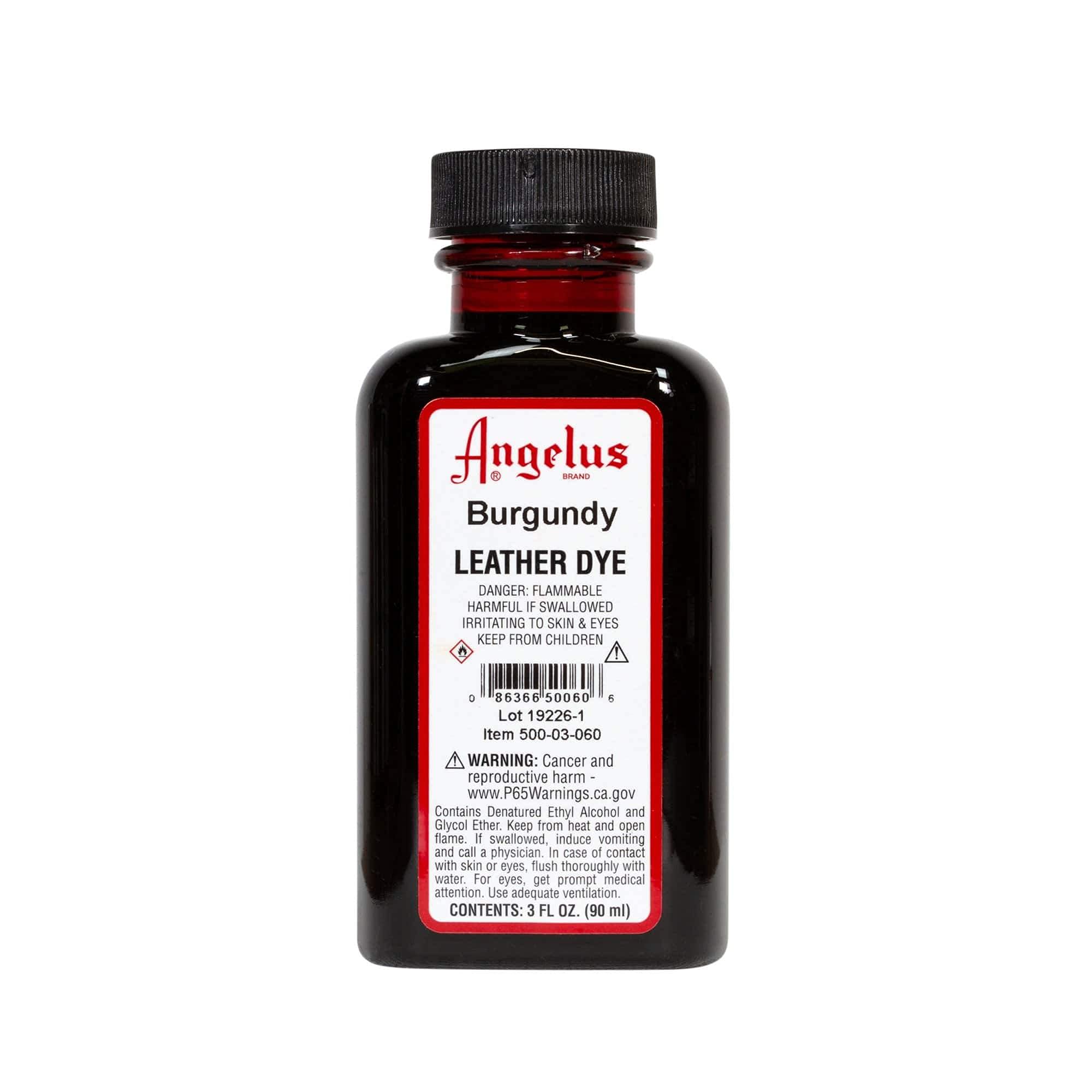 Amazon.com: Angelus Leather Dye Burgundy - 3 Ounces : Clothing