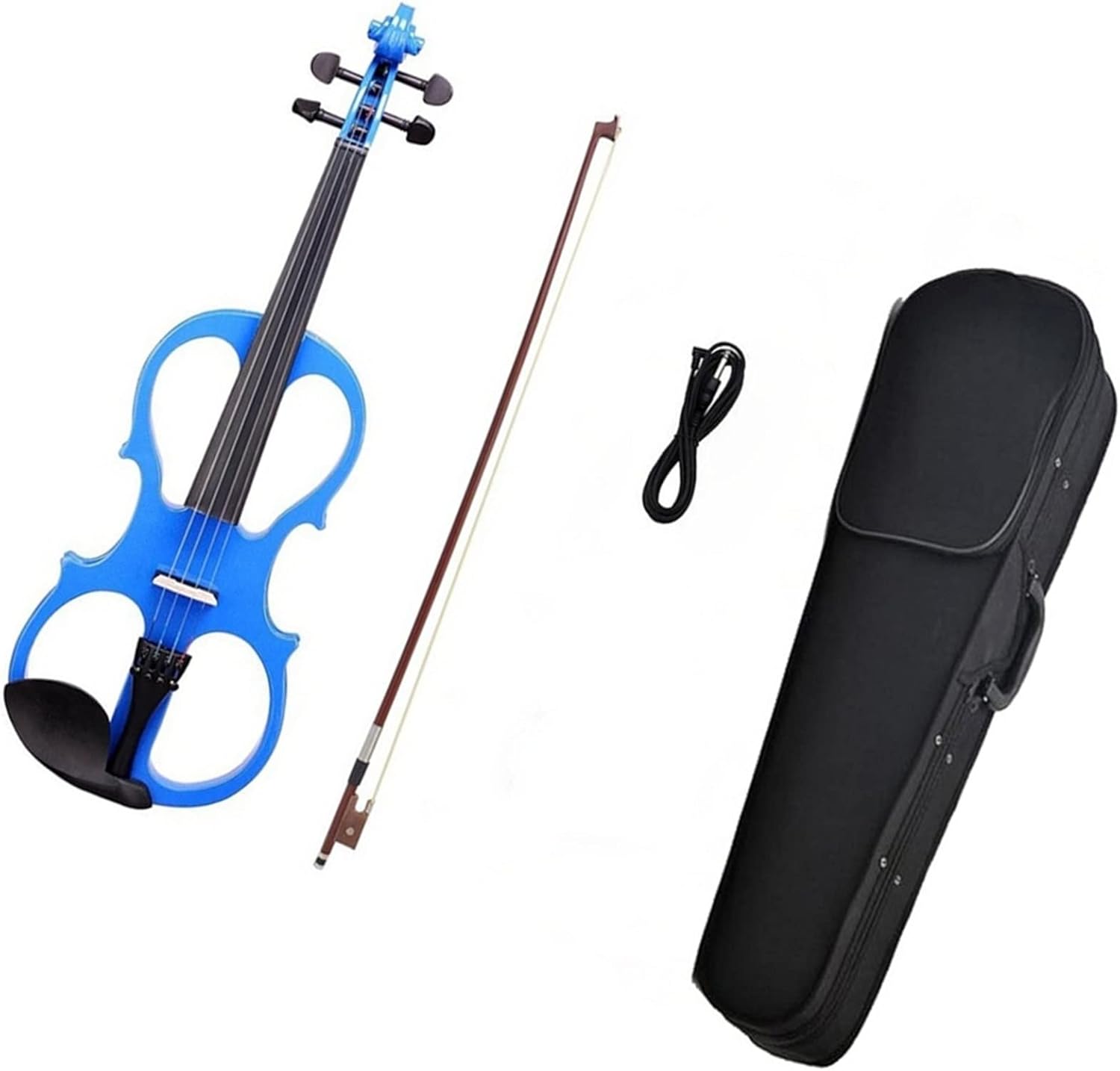 Violins 4/4 Electric Violin Full Size Electric Violin