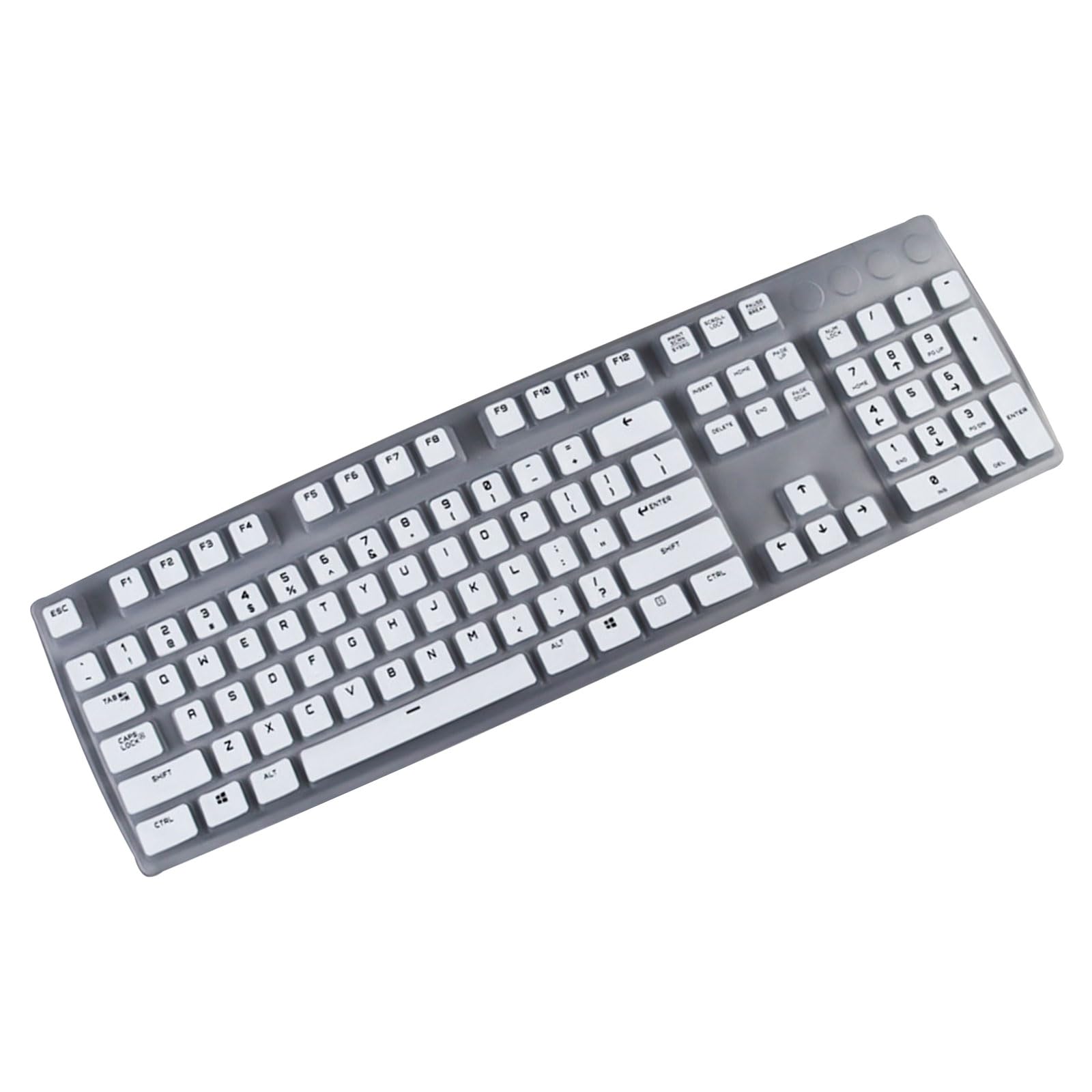 Kalttoy White Silicone Keyboards Protectors For G610 G512 G810 G213 Antidust And Water Resistance For Extended Life Keyboards Protections