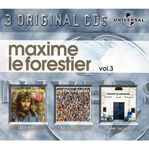 Coffret 3 CD Maxime Le Forestier Vol 3 Passer Ma Route N coffret-3-cd-maxime-le-forestier-vol-3-passer-ma-route-n