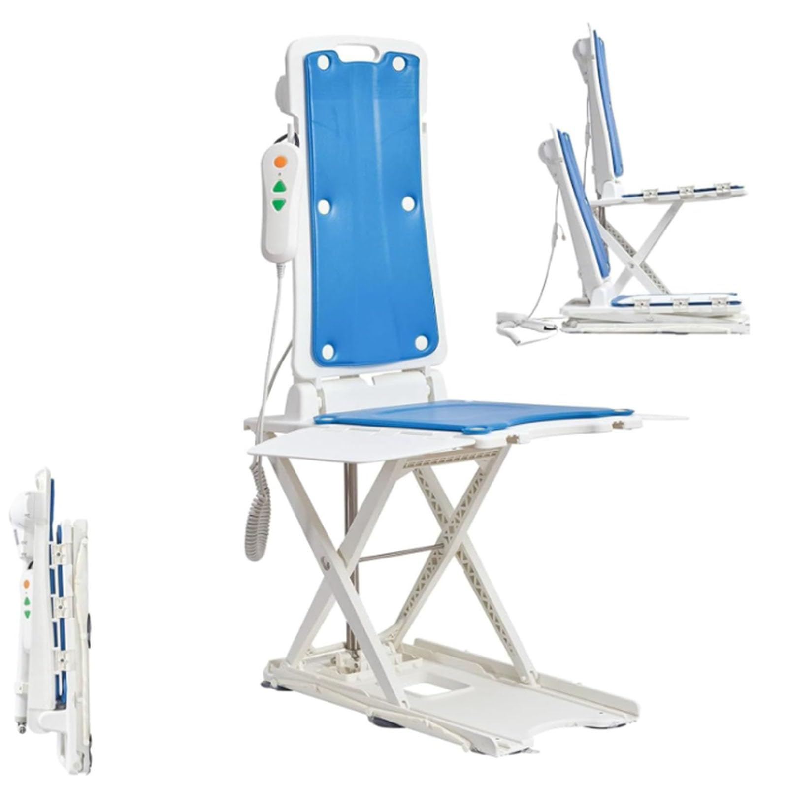 BCBKD Sollevatore per Vasca da Bagno per Disabili E Anziani, Sedia Elettrica con Portata di 140 kg, Progettata per Un Facile Accesso E Un Uso Quotidiano in Bagno