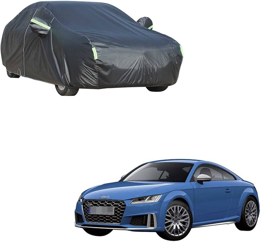 車カバー ボディーカバー アウディTTS クーペ ABA-FVCJXF 2015年8月~2019年6月 専用カーカバー全天候型保護 凍結防止カバー防水  防塵 防輻射紫外線 スクラッチ耐性 ​(収納袋付)