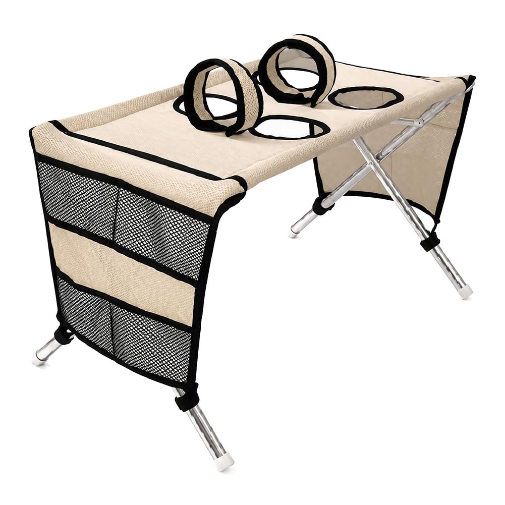 Pet Grooming Stand, Foldable Pet Bathing Stand, Dog Grooming Hammock Stand — image 1