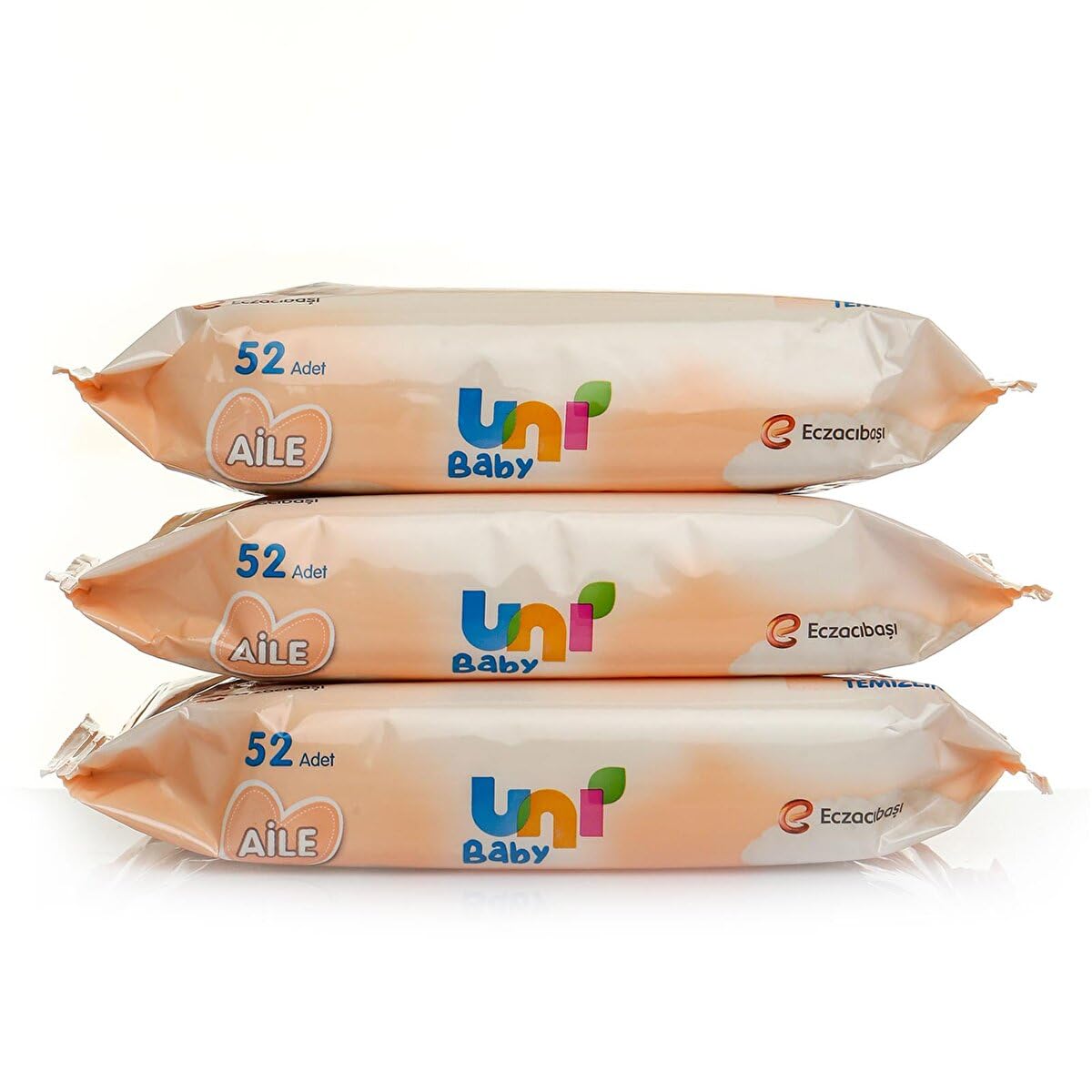 Uni Baby Aile Islak Mendil 3x52 156 Yaprak