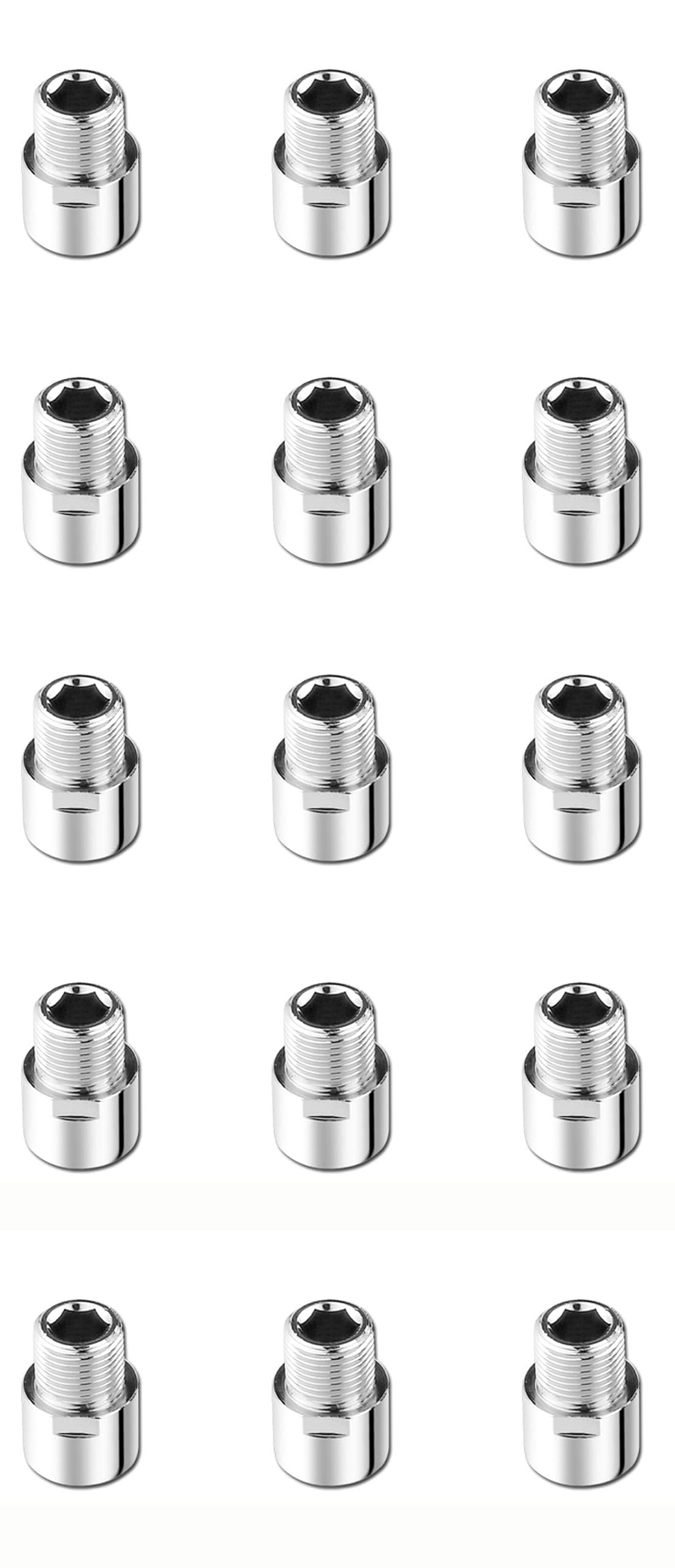 SPAZIO Brass 1-INCH Extension Nipple, Chrome Plated, Pack of 15 (B09C3TWD3C) Amazon Price History, Amazon Price Tracker